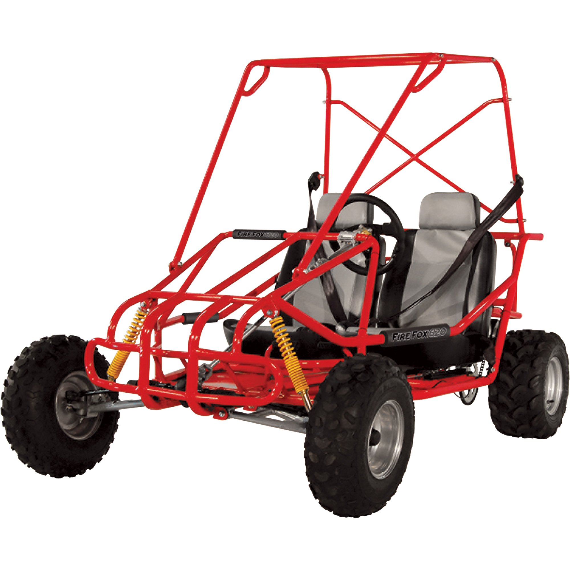 Full Suspension 2-Seat Go-Kart with Mitsubishi 6 HP Engine